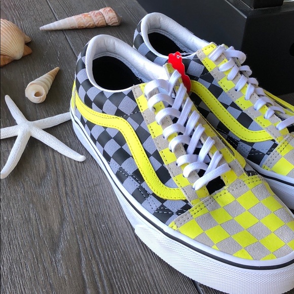 🌴🌼VANS- SUEDE CHECKERED OLD SCHOOL🌼🌴 - Picture 9 of 11